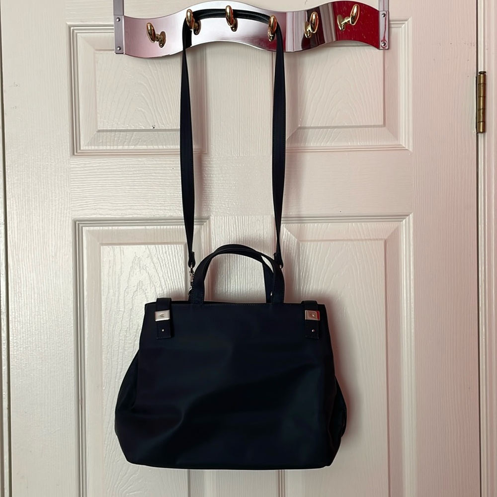 Black polyester Calvin Klein purse